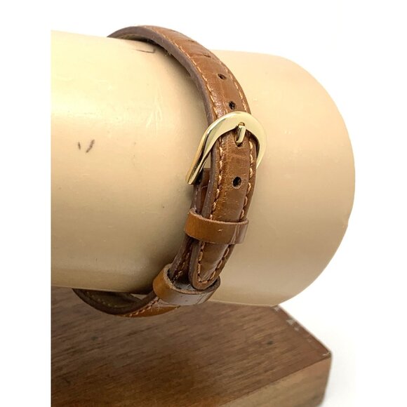 Timex Women's Watch T2J761 Indiglo Quartz Brown Leather Band Petite Date 25mm - Picture 10 of 14